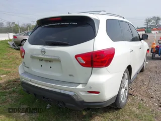 2018 Nissan Pathfinder SL with VIN 5N1DR2MN0JC613806, listed as a IAAI auction lot 42029933 with 148,939 mi miles and . Bid and sale history available at DreamBid. Image 4.