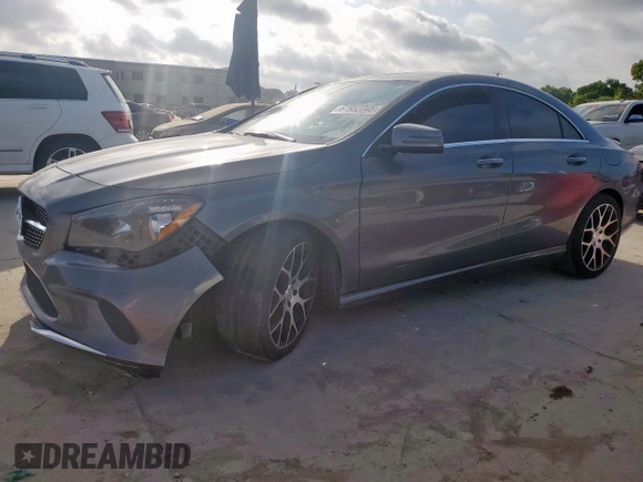 2018 Mercedes-Benz CLA 250 with VIN WDDSJ4EB4JN611912, listed as a Copart auction lot 61952745 with Not provided miles and Clean title. Bid and sale history available at DreamBid. Image 1.