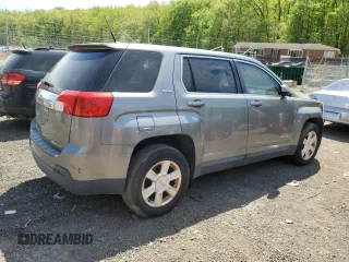 2012 GMC Terrain SLE-1 with VIN 2GKFLREK9C6243662, listed as a Copart auction lot 53615105 with 110,911 mi miles and Salvage Title. Bid and sale history available at carsss.com. Image 3.