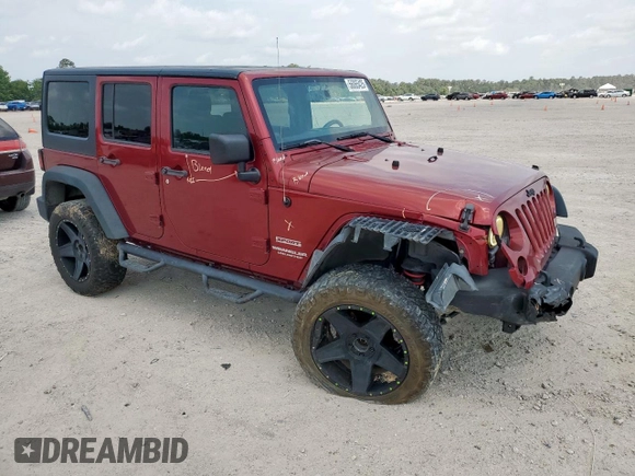 2013 Jeep Wrangler Unlimited Sport z VIN 1C4BJWDGXDL606491, wystawiony jako Copart lot #56065425 z przebiegiem 168 709 mil mil oraz Szkoda całkowita • Salvage title. Historia ofert i sprzedaży dostępna na DreamBid. Obrazek 4.
