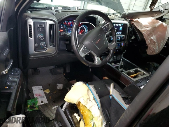 2017 GMC Sierra 1500 SLT z VIN 3GTU2NEC1HG211372, wystawiony jako Copart lot #56509595 z przebiegiem 72 150 mil mil oraz Szkody całkowita. Historia ofert i sprzedaży dostępna na DreamBid. Obrazek 8.