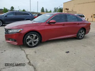 2018 Honda Accord EX-L z VIN 1HGCV1F52JA073004, wystawiony jako Copart lot #54005675 z przebiegiem 188 046 mil mil oraz Szkoda całkowita • Salvage title. Historia ofert i sprzedaży dostępna na DreamBid. Obrazek 1.