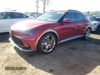 2023 Genesis GV60 Performance z VIN KMUKEDTBXPU008850, wystawiony jako Copart lot #44067274 z przebiegiem 13 087 mil mil oraz . Historia ofert i sprzedaży dostępna na DreamBid. Obrazek 1.