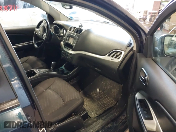 2013 Dodge Journey American Value with VIN 3C4PDCAB3DT594824, listed as a IAAI auction lot 41888188 with 189,053 mi miles and . Bid and sale history available at DreamBid. Image 5.