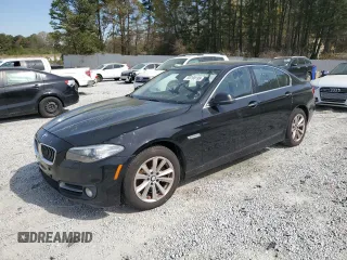 2016 BMW 5 Series 528i xDrive with VIN WBA5A7C58GG148348, listed as a Copart auction lot 50760195 with 133,186 mi miles and Clean Title. Bid and sale history available at carsss.com. Image 1.