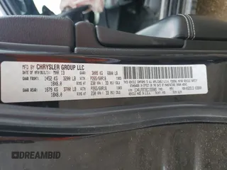 2014 Jeep Grand Cherokee Limited with VIN 1C4RJFBT3EC155985, listed as a Copart auction lot 54411025 with 110,826 mi miles and Salvage title. Bid and sale history available at DreamBid. Image 12.