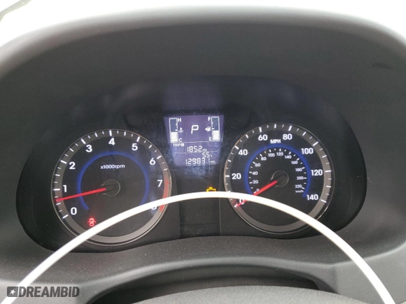 2017 Hyundai Accent SE with VIN KMHCT5AE0HU335349, listed as a Copart auction lot 51677435 with 129,831 mi miles and Salvage Title. Bid and sale history available at carsss.com. Image 9.
