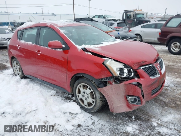 2009 Pontiac Vibe with VIN 5Y2SM67059Z411893, listed as a IAAI auction lot 41446097 with 94,159 mi miles. Bid and sale history available at carsss.com. Image 13.