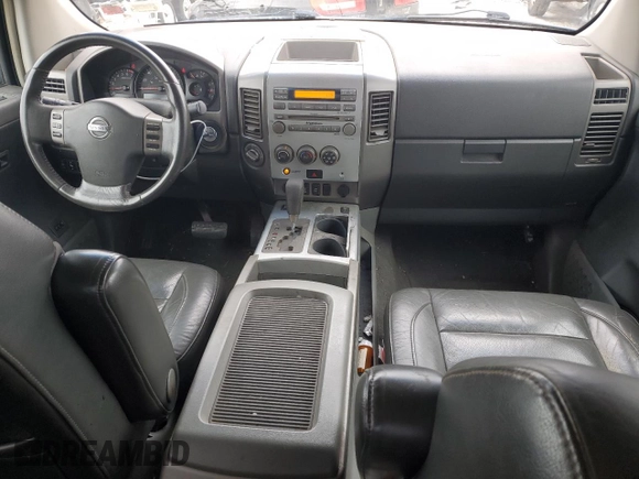 2005 Nissan Titan LE with VIN 1N6AA07B75N502911, listed as a Copart auction lot 47319305 with 208,218 mi miles and Clean Title. Bid and sale history available at carsss.com. Image 8.