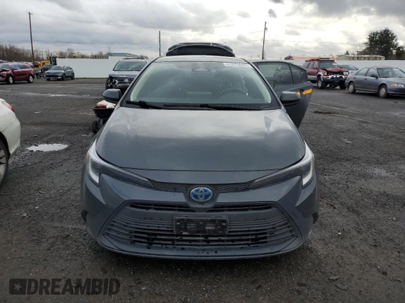 2023 Toyota Corolla Hybrid LE with VIN JTDBDMHEXP3003324, listed as a Copart auction lot 41875095 with 51,660 mi miles and Salvage Title. Bid and sale history available at carsss.com. Image 5.