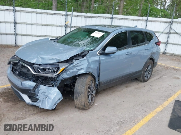 2021 Honda CR-V EX with VIN 5J6RW2H52ML010643, listed as a IAAI auction lot 42278271 with 94,525 mi miles and . Bid and sale history available at DreamBid. Image 17.