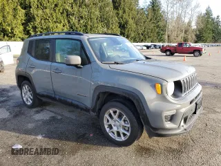 2021 Jeep Renegade Latitude with VIN ZACNJDB16MPN29515, listed as a Copart auction lot 88277775 with 8,642 mi miles and Salvage title. Bid and sale history available at DreamBid. Image 4.