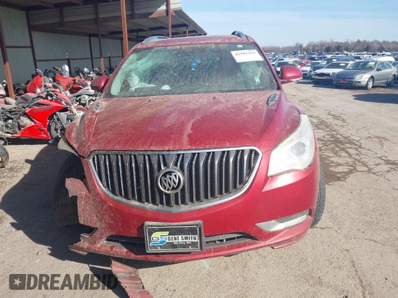 2013 Buick Enclave Leather with VIN 5GAKRCKD0DJ235810, listed as a IAAI auction lot 41581255 with 280,532 mi miles. Bid and sale history available at carsss.com. Image 13.
