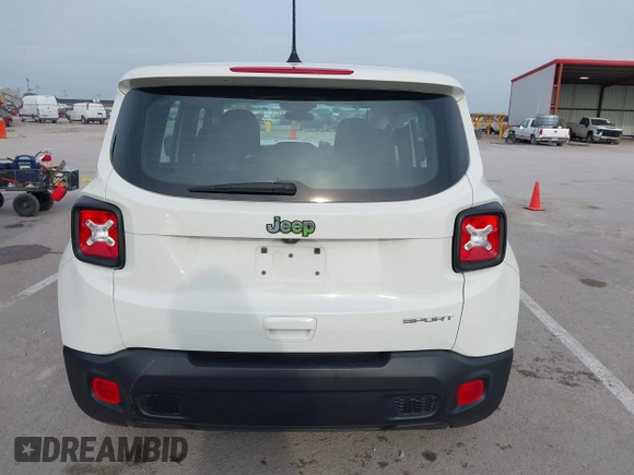 2020 Jeep Renegade Jeepster with VIN ZACNJAAB4LPL64670, listed as a IAAI auction lot 42390799 with 92,899 mi miles and . Bid and sale history available at DreamBid. Image 16.
