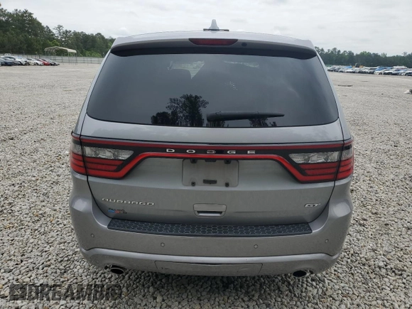 2020 Dodge Durango GT Plus with VIN 1C4RDHDG4LC260129, listed as a Copart auction lot 54903735 with 141,729 mi miles and Salvage title. Bid and sale history available at DreamBid. Image 6.