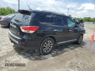 2015 Nissan Pathfinder SL with VIN 5N1AR2MMXFC676803, listed as a Copart auction lot 56932855 with 181,459 mi miles and Salvage title. Bid and sale history available at DreamBid. Image 3.