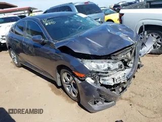 2016 Honda Civic Sedan LX with VIN 19XFC2F5XGE083440, listed as a IAAI auction lot 41622068 with 176,886 mi miles. Bid and sale history available at carsss.com. Image 1.