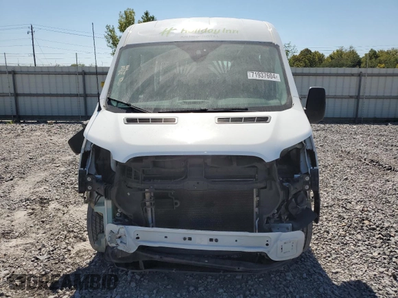 2019 Ford Transit Passenger XL with VIN 1FBZX2CM2KKB60969, listed as a Copart auction lot 71937604 with 114,827 mi miles and Salvage Title. Bid and sale history available at carsss.com. Image 5.