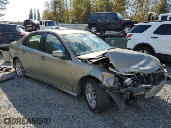 2008 Saab 9-3 with VIN YS3FB49Y681114152, listed as a Copart auction lot 71804154 with 106,570 mi miles and Salvage Title. Bid and sale history available at carsss.com. Image 4.