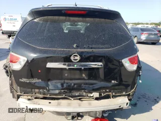 2014 Nissan Pathfinder SL with VIN 5N1AR2MN8EC708350, listed as a Copart auction lot 53275475 with 90,407 mi miles and Salvage Title. Bid and sale history available at DreamBid. Image 6.