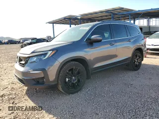 2021 Honda Pilot Special Edition with VIN 5FNYF6H21MB100996, listed as a Copart auction lot 60644935 with 39,298 mi miles and Salvage title. Bid and sale history available at DreamBid. Image 1.