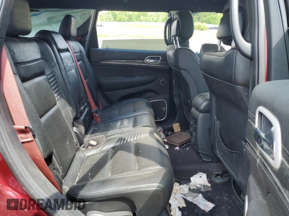2018 Jeep Grand Cherokee Trackhawk with VIN 1C4RJFN94JC344008, listed as a Copart auction lot 63209125 with Not provided miles and Salvage title. Bid and sale history available at DreamBid. Image 11.