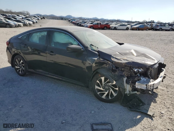 2016 Honda Civic Sedan EX with VIN 19XFC2F76GE018151, listed as a Copart auction lot 48782695 with 177,371 mi miles and Salvage Title. Bid and sale history available at carsss.com. Image 4.