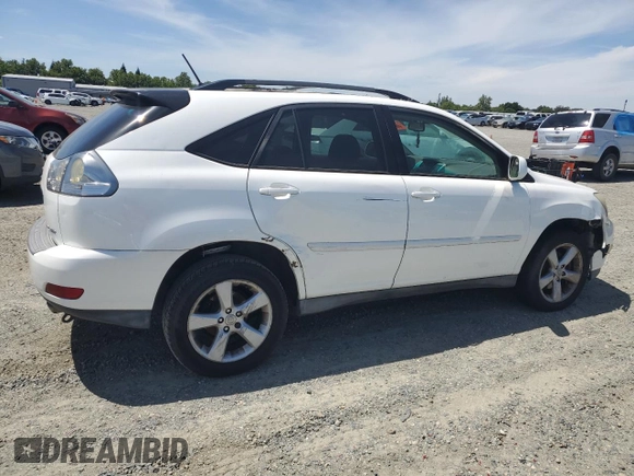 2007 Lexus RX 350 with VIN 2T2HK31U17C032824, listed as a Copart auction lot 56985955 with Not Provided miles and Salvage Title. Bid and sale history available at DreamBid. Image 3.