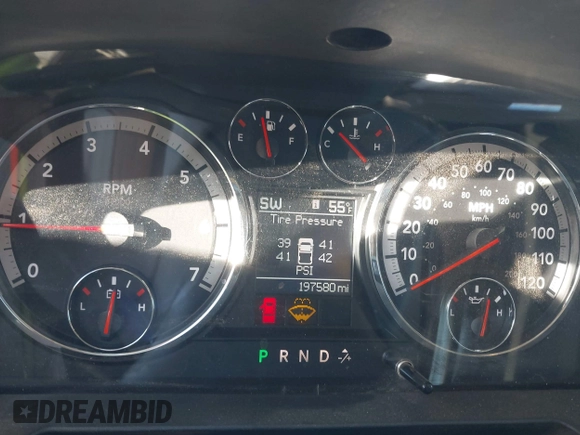 2011 Ram 1500 Sport with VIN 1D7RV1GT4BS691044, listed as a IAAI auction lot 41826059 with 197,580 mi miles. Bid and sale history available at carsss.com. Image 7.