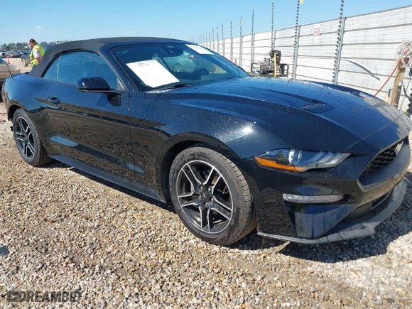 2023 Ford Mustang EcoBoost with VIN 1FATP8UH1P5105379, listed as a IAAI auction lot 41655830 with NaN miles. Bid and sale history available at carsss.com. Image 1.
