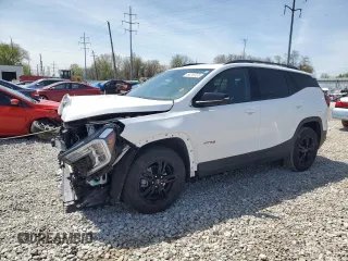 2024 GMC Terrain AT4 z VIN 3GKALYEG2RL168629, wystawiony jako Copart lot #54216725 z przebiegiem 7 126 mil mil oraz Szkoda całkowita • Salvage title. Historia ofert i sprzedaży dostępna na DreamBid. Obrazek 1.