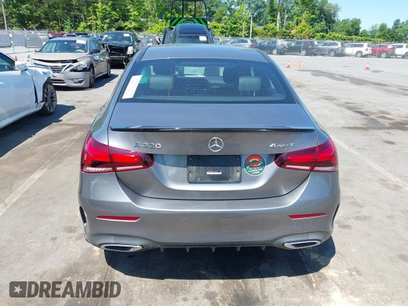 2021 Mercedes-Benz A 220 with VIN W1K3G4FB2MJ310293, listed as a IAAI auction lot 42205413 with 50,365 mi miles and . Bid and sale history available at DreamBid. Image 16.