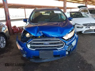 2021 Ford EcoSport SE with VIN MAJ3S2GE4MC445646, listed as a IAAI auction lot 41841253 with 38,644 mi miles and . Bid and sale history available at carsss.com. Image 6.