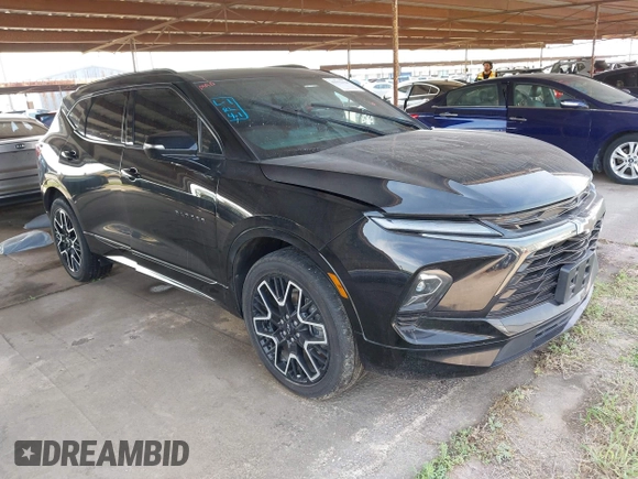 2023 Chevrolet Blazer RS z VIN 3GNKBERS8PS136262, wystawiony jako IAAI lot #41932128 z przebiegiem 53 443 mil mil oraz . Historia ofert i sprzedaży dostępna na DreamBid. Obrazek 1.