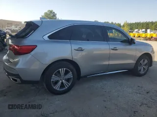 2019 Acura MDX with VIN 5J8YD3H33KL009219, listed as a Copart auction lot 76060674 with 47,456 mi miles and Salvage Title. Bid and sale history available at carsss.com. Image 3.