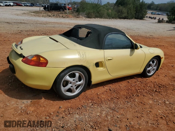 1998 Porsche Boxster с VIN WP0CA2982WU623104, выставлен на аукционе Copart как лот 50941005 с пробегом 78 486 миль миль и Чистый • Clean title. История ставок и продаж доступна на DreamBid. Изображение 3.