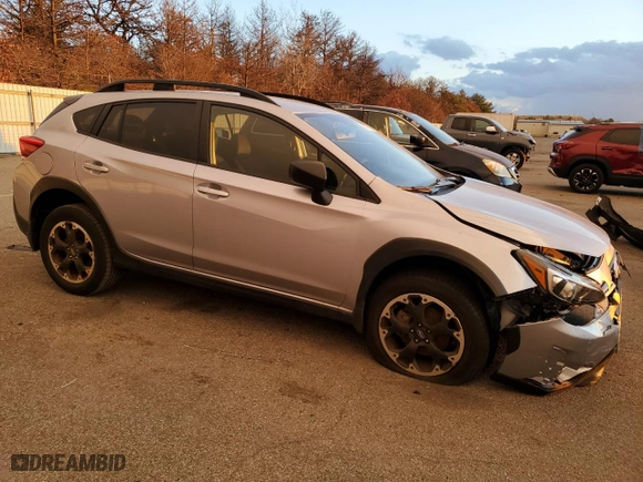 2023 Subaru Crosstrek with VIN JF2GTABC9P8297513, listed as a Copart auction lot 82360664 with 5,528 mi miles and Salvage Title. Bid and sale history available at carsss.com. Image 4.