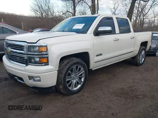 2014 Chevrolet Silverado 1500 High Country with VIN 3GCUKTEC5EG407573, listed as a IAAI auction lot 41651363 with 136,239 mi miles. Bid and sale history available at carsss.com. Image 17.