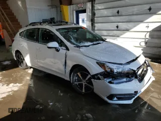 2023 Subaru Impreza Premium with VIN 4S3GTAD60P3703052, listed as a Copart auction lot 89073065 with 23,176 mi miles and Salvage title. Bid and sale history available at DreamBid. Image 4.