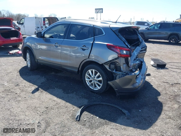 2020 Nissan Rogue Sport SV with VIN JN1BJ1CV0LW257246, listed as a IAAI auction lot 41833284 with 89,634 mi miles. Bid and sale history available at carsss.com. Image 3.