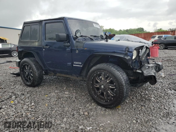 2013 Jeep Wrangler Sport with VIN 1C4AJWAG6DL590922, listed as a Copart auction lot 53379755 with 139,099 mi miles and Salvage title. Bid and sale history available at DreamBid. Image 4.