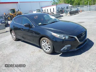 2015 Mazda 3 i Touring with VIN JM1BM1L79F1260427, listed as a IAAI auction lot 42132688 with Not Provided miles. Bid and sale history available at carsss.com. Image 1.