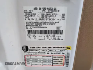 2012 Ford F-150 XL с VIN 1FTFW1EF5CFA86564, выставлен на аукционе Copart как лот 72004724 с пробегом 97 453 миль миль и Чистый • Clean title. История ставок и продаж доступна на DreamBid. Изображение 12.
