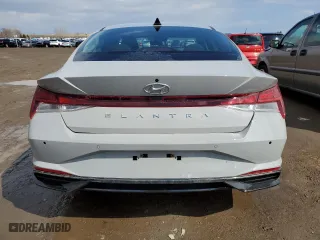 2023 Hyundai Elantra Preferred with VIN KMHLM4AG3PU469487, listed as a Copart auction lot 47761335 with 34,014 mi miles and Salvage Title. Bid and sale history available at carsss.com. Image 6.