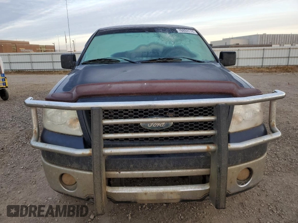 2006 Ford F-150 XLT with VIN 1FTPX14V76FB55852, listed as a Copart auction lot 76893114 with 180,181 mi miles and Salvage Title. Bid and sale history available at carsss.com. Image 5.