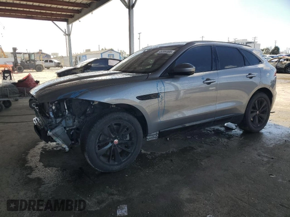 2021 Jaguar F-Pace S with VIN SADCJ2EU5MA664381, listed as a Copart auction lot 45389385 with 67,784 mi miles and Salvage title. Bid and sale history available at DreamBid. Image 1.