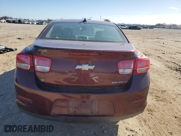 2015 Chevrolet Malibu LT with VIN 1G11C5SL4FF190156, listed as a Copart auction lot 43592415 with 141,651 mi miles and Salvage Title. Bid and sale history available at DreamBid. Image 6.