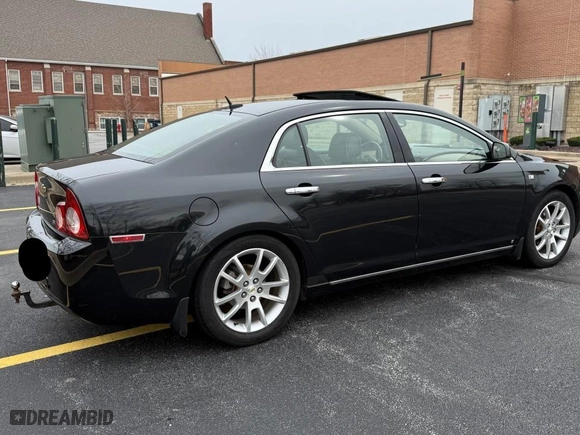 2008 Chevrolet Malibu LTZ with VIN 1G1ZK57B38F286241, listed as a Copart auction lot 52832315 with 49,227 mi miles and Clean Title. Bid and sale history available at carsss.com. Image 4.