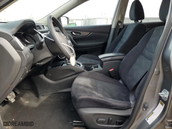 2016 Nissan Rogue SV with VIN JN8AT2MV1GW143824, listed as a Copart auction lot 46431685 with 93,040 mi miles and Salvage Title. Bid and sale history available at carsss.com. Image 7.