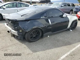 2004 Nissan 350Z Touring with VIN JN1AZ34D94M101807, listed as a Copart auction lot 51105905 with 164,999 mi miles and Salvage Title. Bid and sale history available at carsss.com. Image 3.